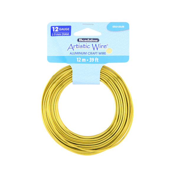 Artistic Wire 12 Gauge Aluminum Craft Wire
