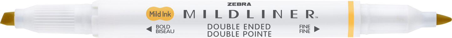 Zebra Mildliner Double-Ended Markers