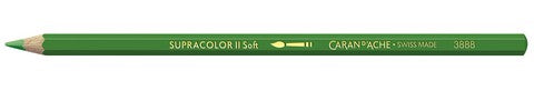 Caran D'Ache Supracolor Aquarelle Green Colored Pencils