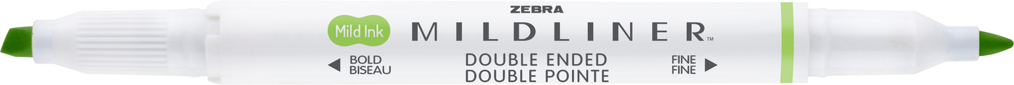 Zebra Mildliner Double-Ended Markers
