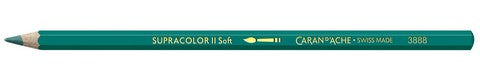 Caran D'Ache Supracolor Aquarelle Blue Colored Pencils
