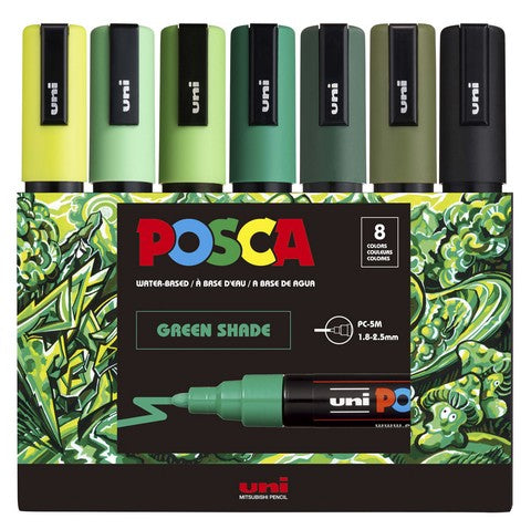 Posca 8-Color Paint Marker Sets