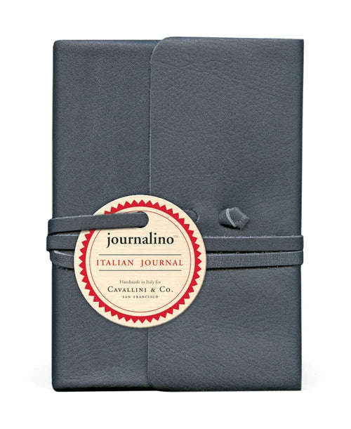 Cavallini & Co 6in x 8in Journalino Slim Italian Leather Journals