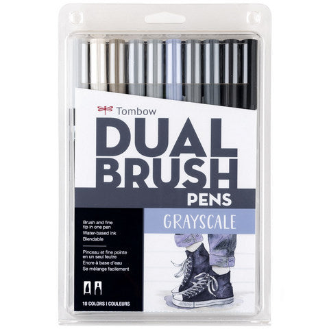 Tombow 10 Color Dual Brush Pen Sets