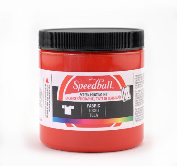 Screen Printing Ink Fabric 8oz Red