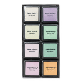 Dye Ink Pad Set Pastel Colors