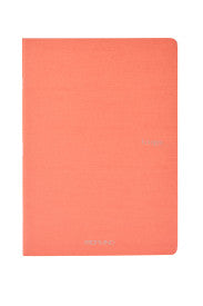 Notebook 5.8" x 8.3" Staple-Bound Gridded Flamingo