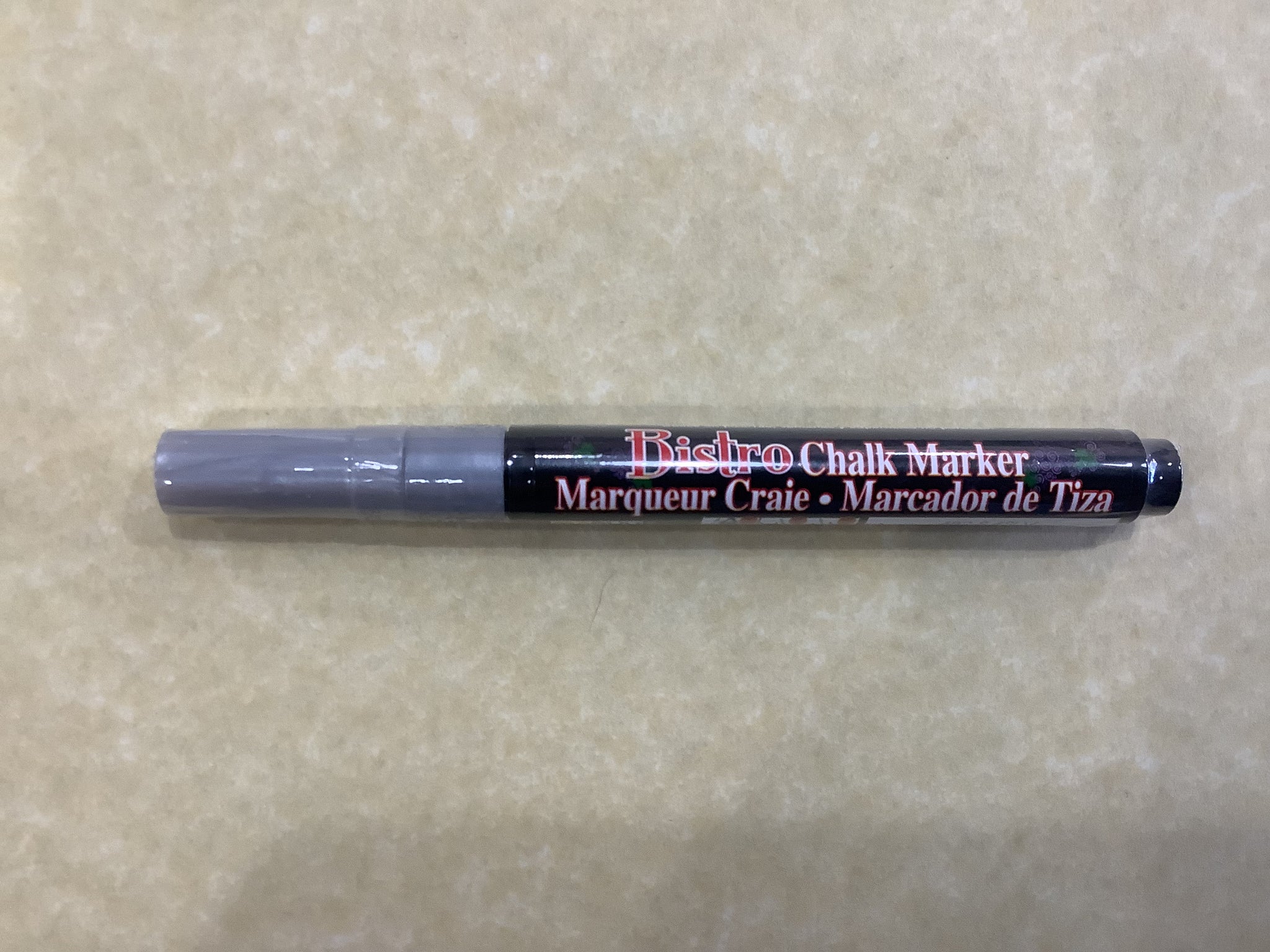 Bistro Chalk Marker Chisel Silver