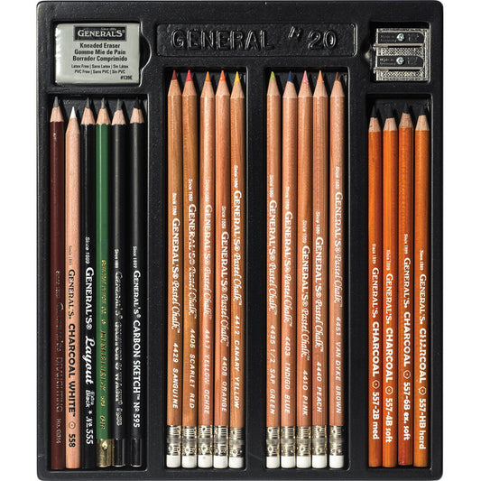 General Pencil Classic Drawing and Sketching Kit #20