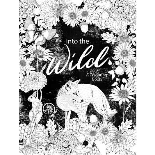 Chronicle Books Into the Wild Coloring Book