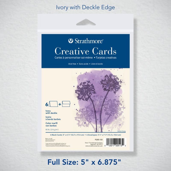 Strathmore Full Sized 6 Packs of Creative Cards