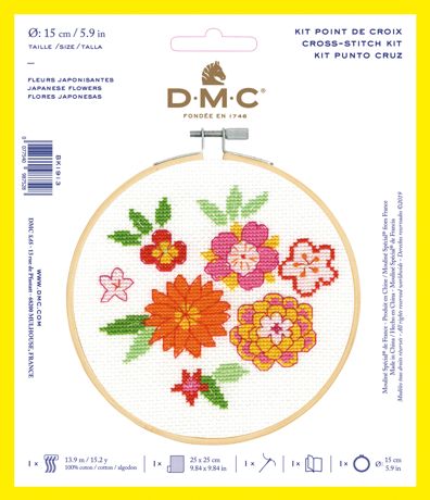 DMC 6in Diameter Stitch Kits
