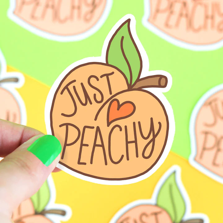 Sticker Just Peachy