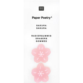 Cherry Blossom Erasers