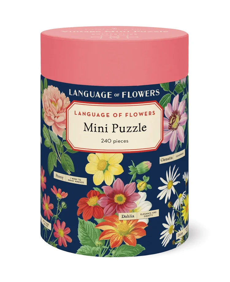 Cavallini & Co 240 Piece Vintage Inspired Mini Puzzles