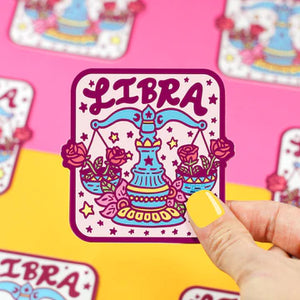 Sticker Zodiac Libra