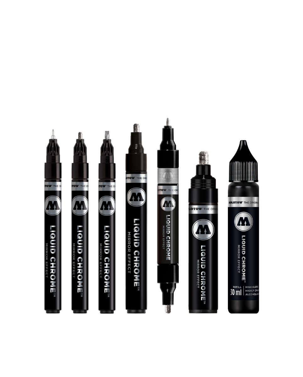 Molotow Liquid Chrome Pump Markers