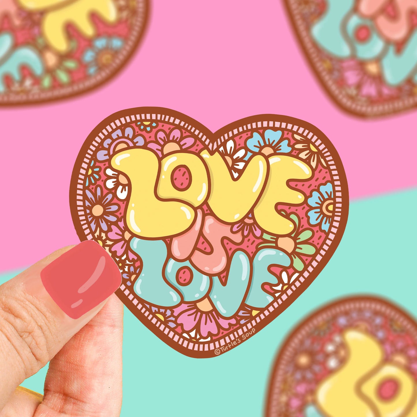 Turtle's Soup Assorted Fun Saying Stickers