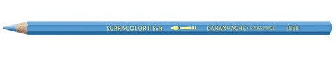 Caran D'Ache Supracolor Aquarelle Blue Colored Pencils