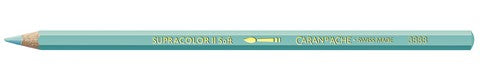 Caran D'Ache Supracolor Aquarelle Green Colored Pencils