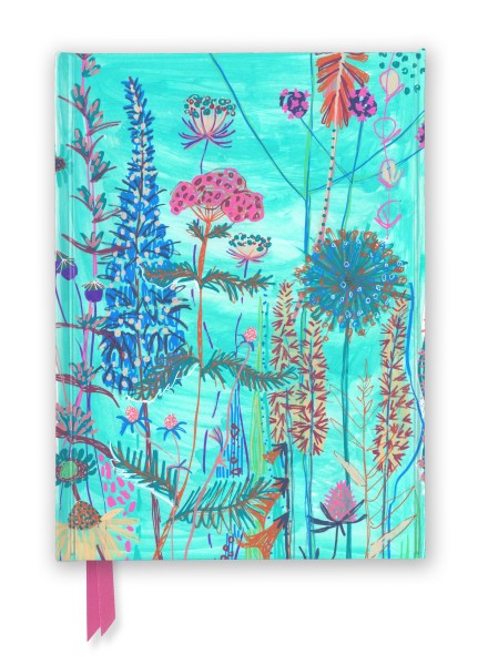 Flame Tree Publishing Lucy Innes Williams: Blue Garden House Foiled Lined Journal