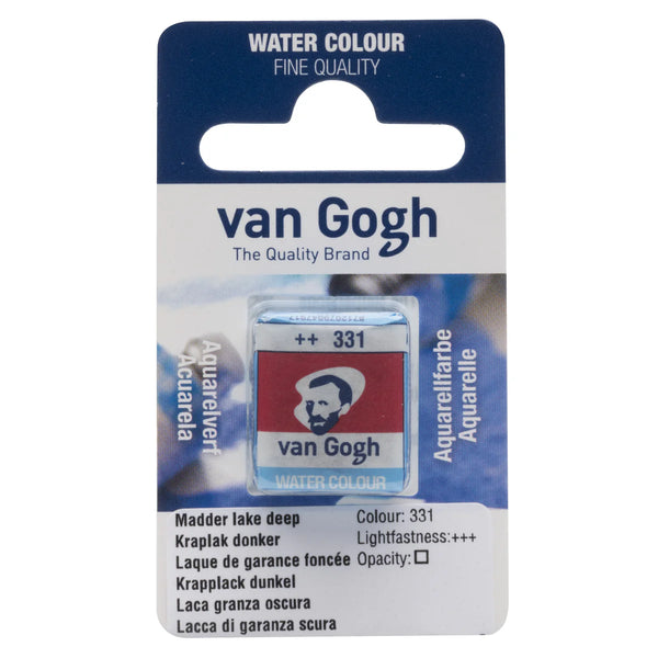 Talens Van Gogh Watercolor Half Pans
