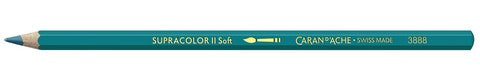 Caran D'Ache Supracolor Aquarelle Green Colored Pencils
