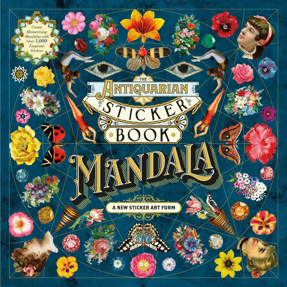 The Antiquarian 1000 Piece Sticker Books