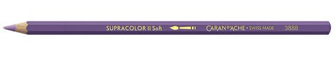 Caran D'Ache Supracolor Aquarelle Purple Colored Pencils
