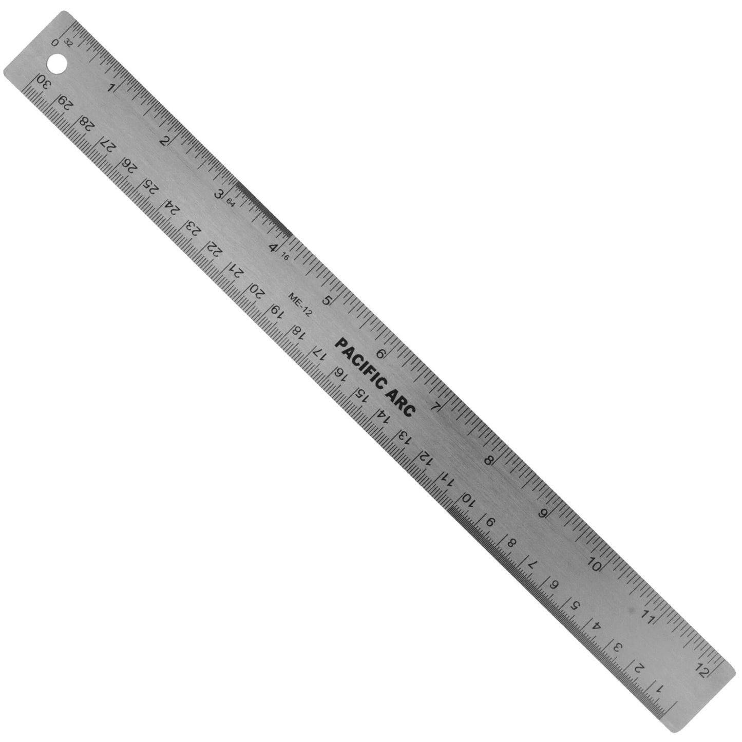 Pacific Arc 12in Stainless Steel Ruler