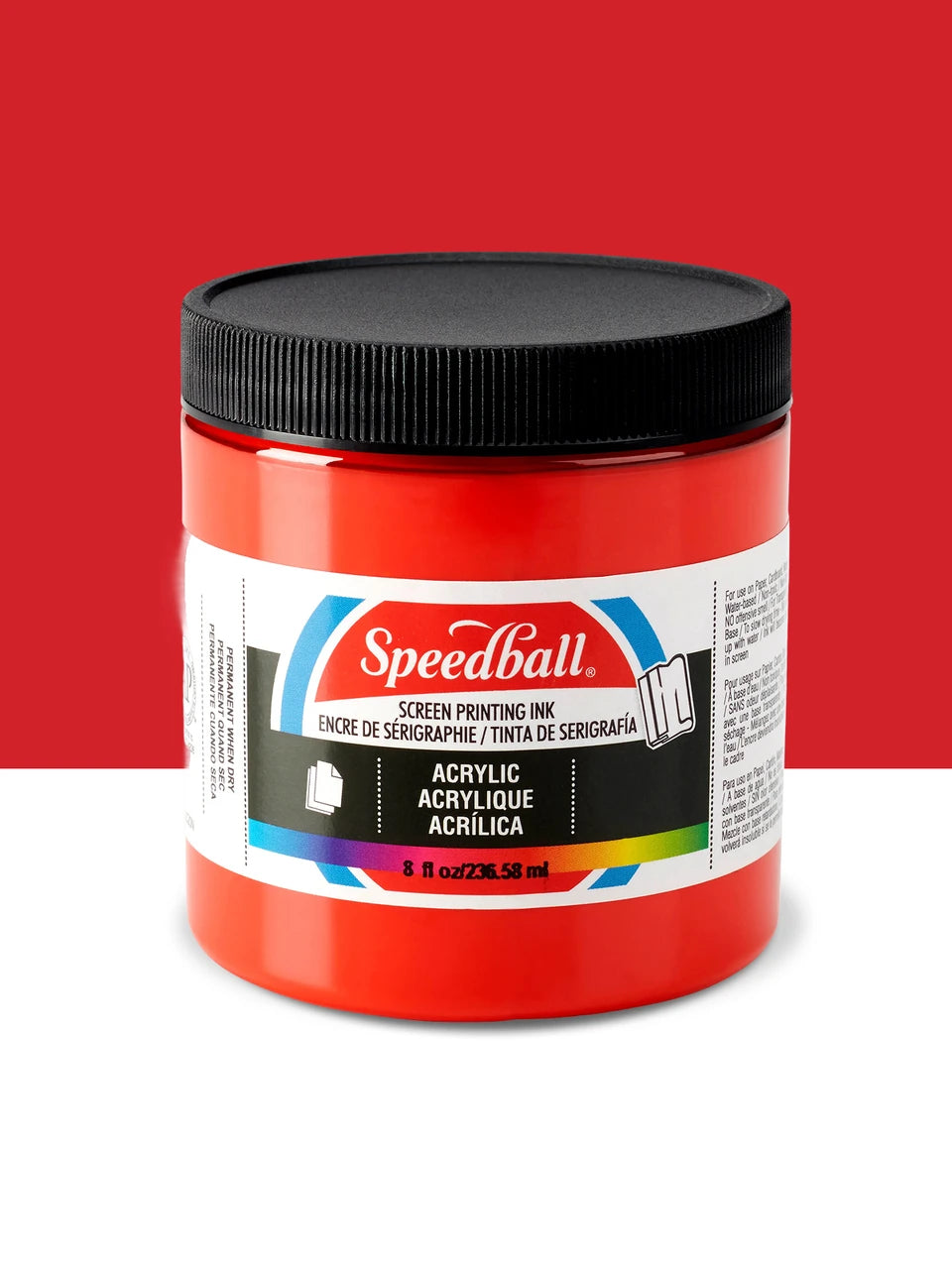 Speedball 8oz Permanent Acrylic Screen Printing Inks