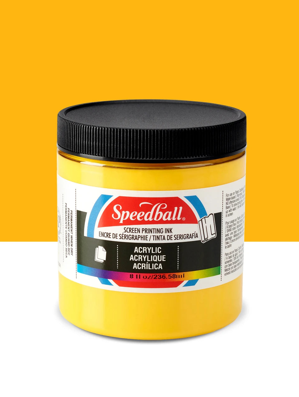Speedball 8oz Permanent Acrylic Screen Printing Inks