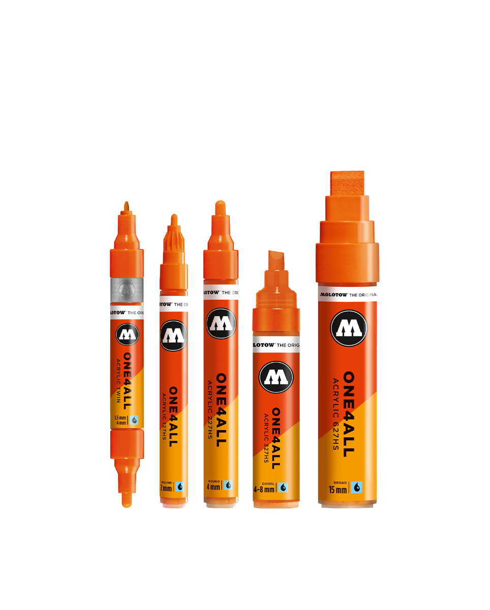 Molotow ONE4ALL Acrylic Paint Markers