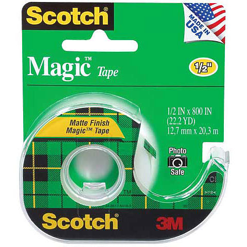 Magic Tape 1/2"" x 450"