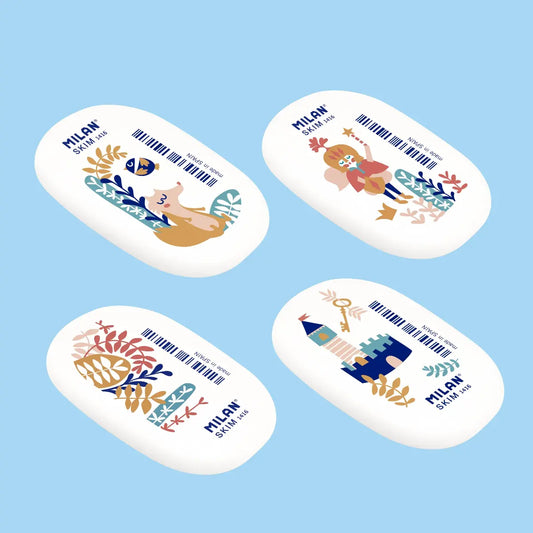Milan Story Time Synthetic Rubber Erasers