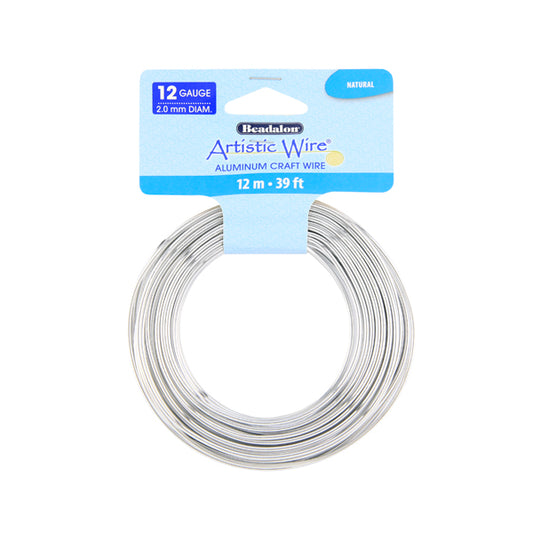 Artistic Wire 12 Gauge Aluminum Craft Wire