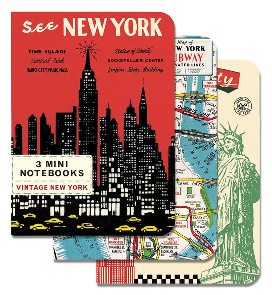 Cavallini & Co Vintage Inspired Mini Notebook Sets