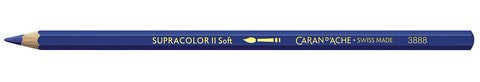 Caran D'Ache Supracolor Aquarelle Blue Colored Pencils