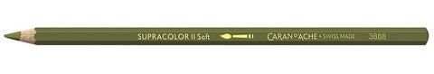 Caran D'Ache Supracolor Aquarelle Green Colored Pencils