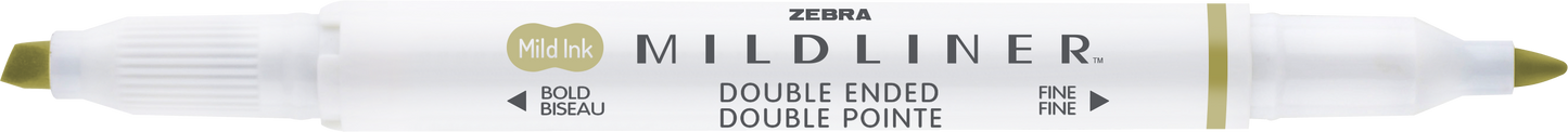 Zebra Mildliner Double-Ended Markers