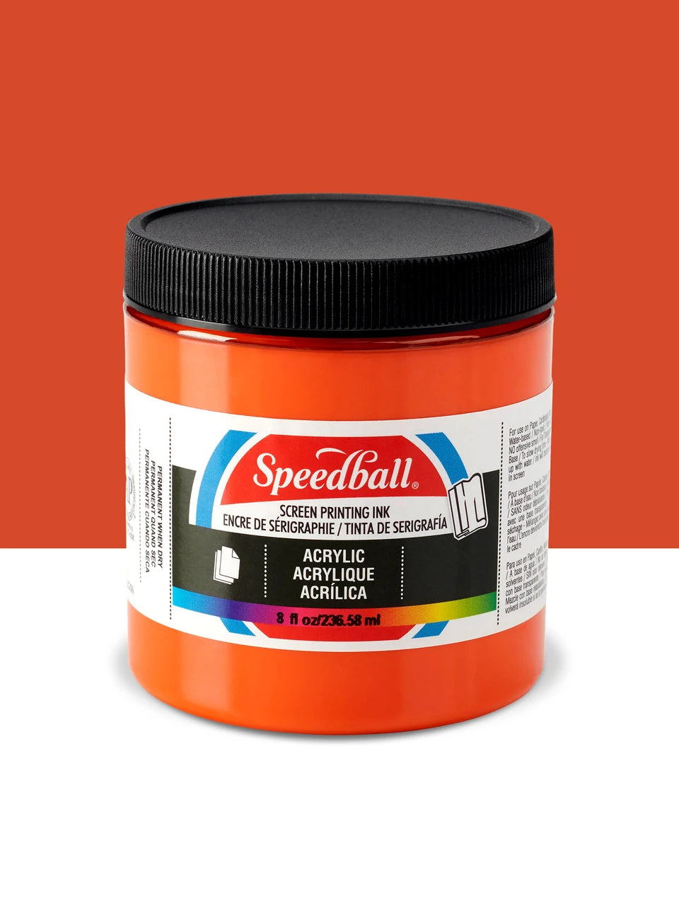 Speedball 8oz Permanent Acrylic Screen Printing Inks
