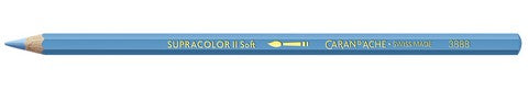 Caran D'Ache Supracolor Aquarelle Blue Colored Pencils
