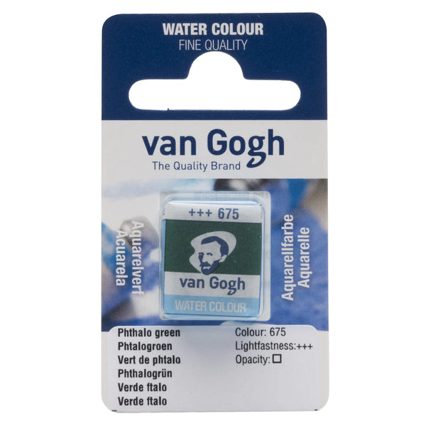 Talens Van Gogh Watercolor Half Pans