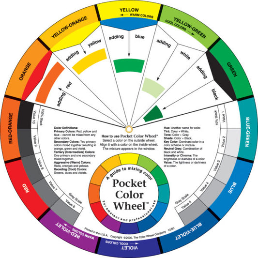 Color Wheel Co 5.125in English Pocket Color Wheel