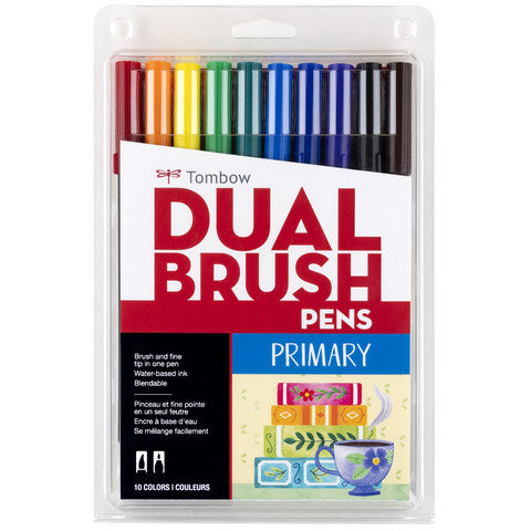 Tombow 10 Color Dual Brush Pen Sets