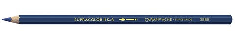 Caran D'Ache Supracolor Aquarelle Blue Colored Pencils