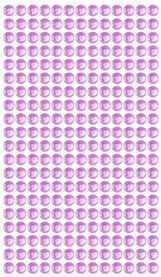 Rhinestone Jewel Stickers Purple