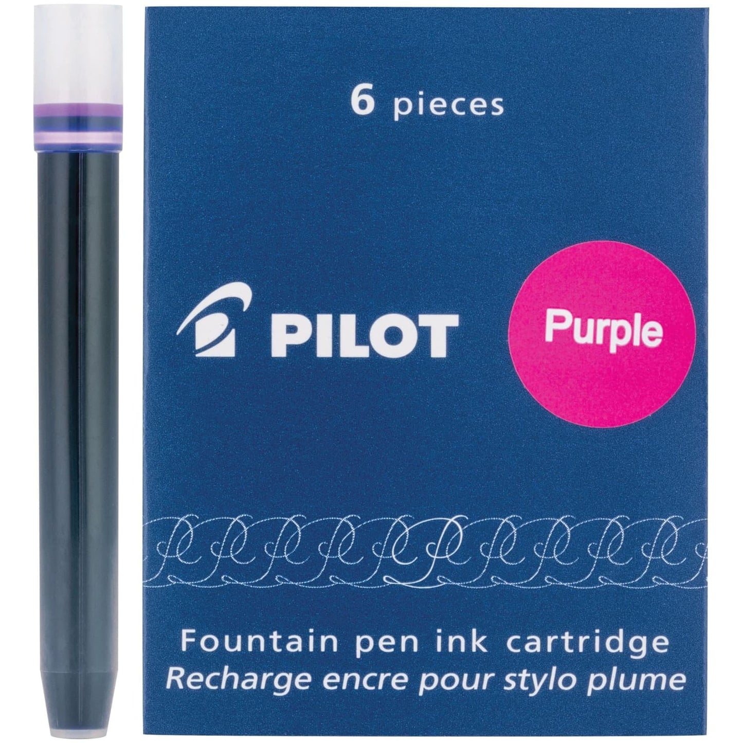 Pilot Fountain Pen 6 Pack Ink Cartridges