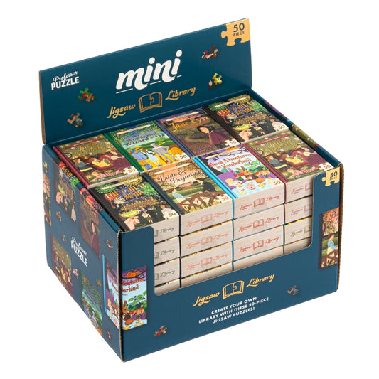 Professor Puzzle 50 Piece Mini Jigsaw Library Puzzles