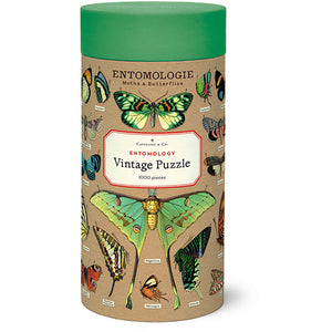 1000 Piece Puzzle  Vintage Inspired Entomology